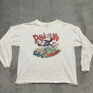 Vintage Auburn Tigers 2004 Tshirt XL Tiger Rags Football SEC Champion